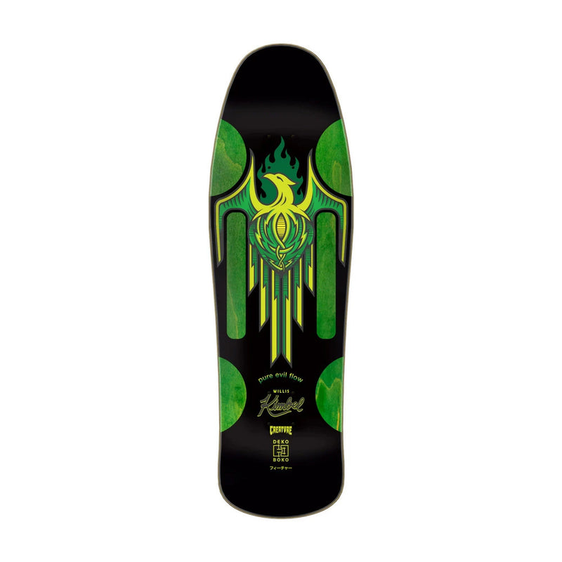 9.57in x 31.75in KIMBEL ORIGINS PART DEUX PRO SKATEBOARD DECK