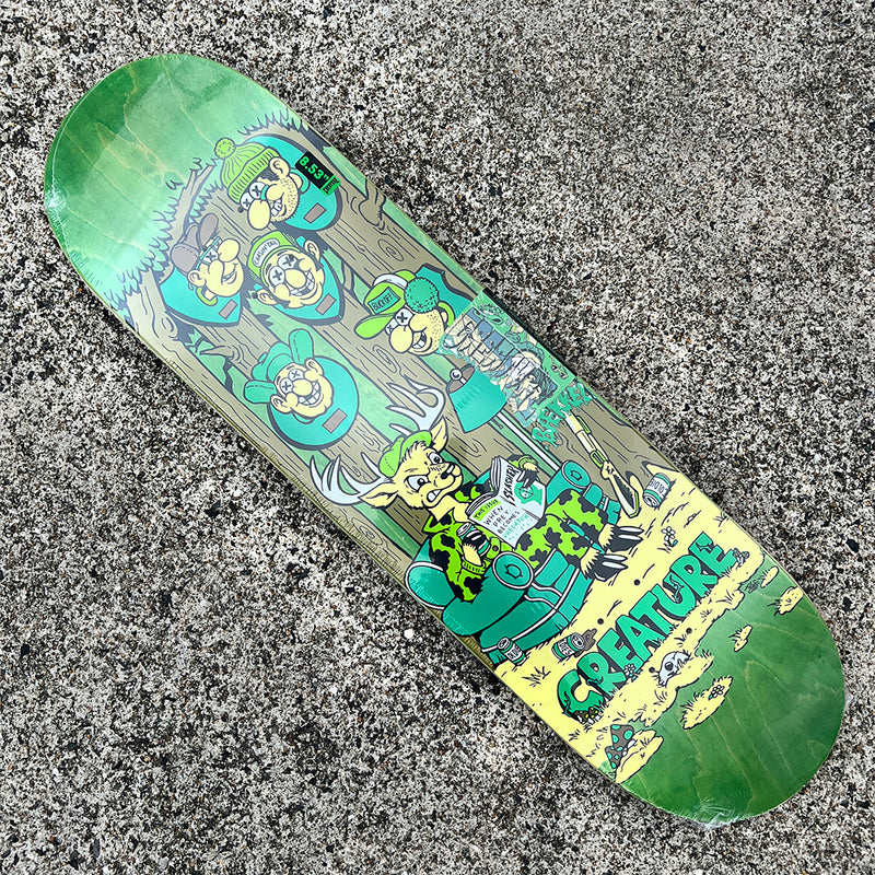 8.53in x 32.19in BAEKKEL BIG GAME PRO SKATEBOARD DECK