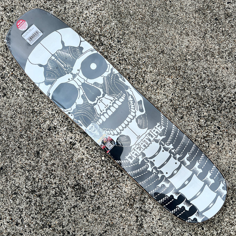 8.5in x 32.05in CYBORG TEAM SKATEBOARD DECK