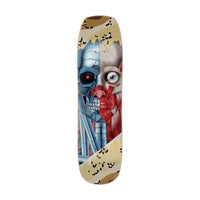 8.5in x 32.05in CYBORG TEAM SKATEBOARD DECK