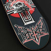 8.51in x 31.88in BAEKKEL METAL XX PRO SKATEBOARD DECK