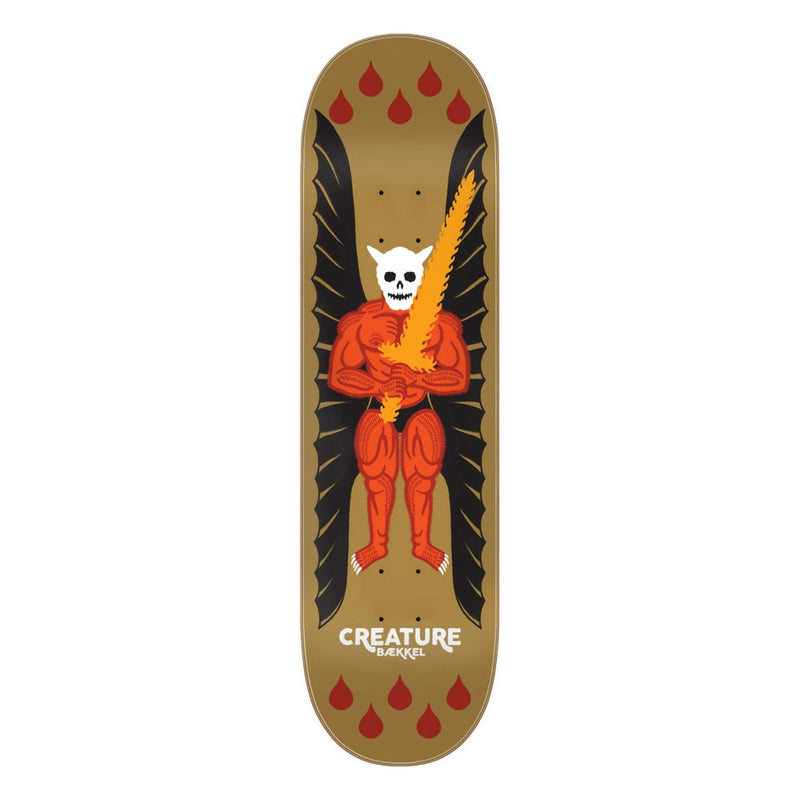 8.6in x 32.11in BAEKKEL DEMON PRO SKATEBOARD DECK