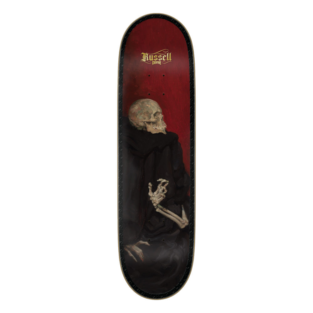 8.6in x 31.95in RUSSELL LE MORT PRO SKATEBOARD DECK – ハスコ