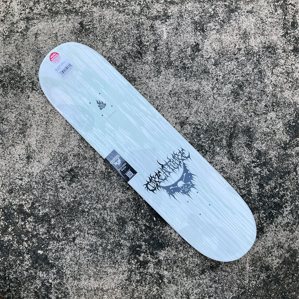 8.6in x 32.11in BAEKKEL BLK MTL PRO SKATEBOARD DECK