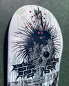 8.6in x 32.11in BAEKKEL BLK MTL PRO SKATEBOARD DECK