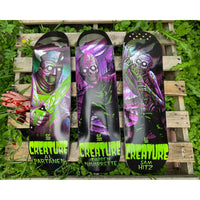8.8in x 32.2in PARTANEN FEEDING TIME XX SKATEBOARD DECK