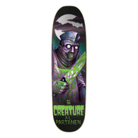 8.8in x 32.2in PARTANEN FEEDING TIME XX SKATEBOARD DECK
