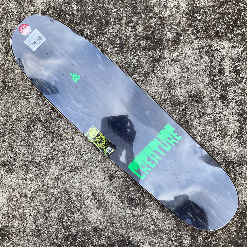 8.8in x 32.2in PARTANEN FEEDING TIME XX SKATEBOARD DECK