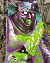 8.8in x 32.2in PARTANEN FEEDING TIME XX SKATEBOARD DECK