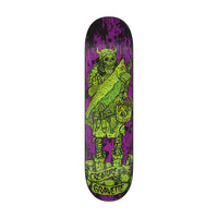 8.3in x 32.2in GRAVETTE VIKING OF HESH LAW XX PRO SKATEBOARD DECK