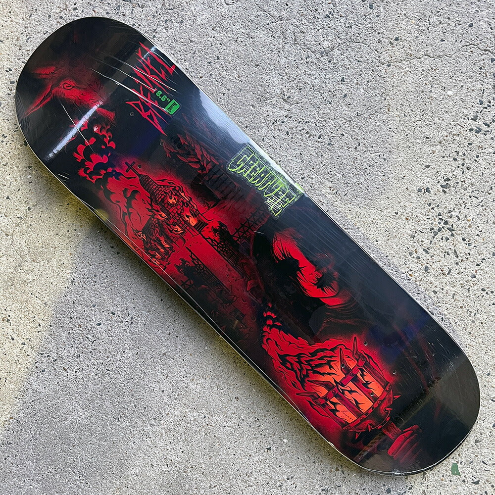 8.6in x 32.11in BAEKKEL TORCH PRO SKATEBOARD DECK