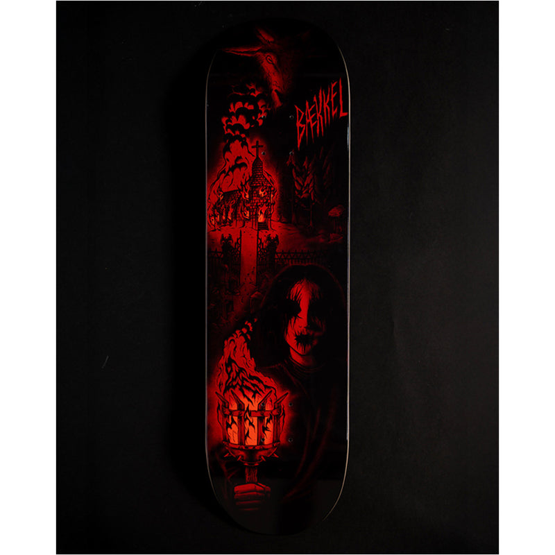 8.6in x 32.11in BAEKKEL TORCH PRO SKATEBOARD DECK