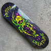8.47in x 31.98in PROVOST SKULL SPIDER PRO SKATEBOARD DECK