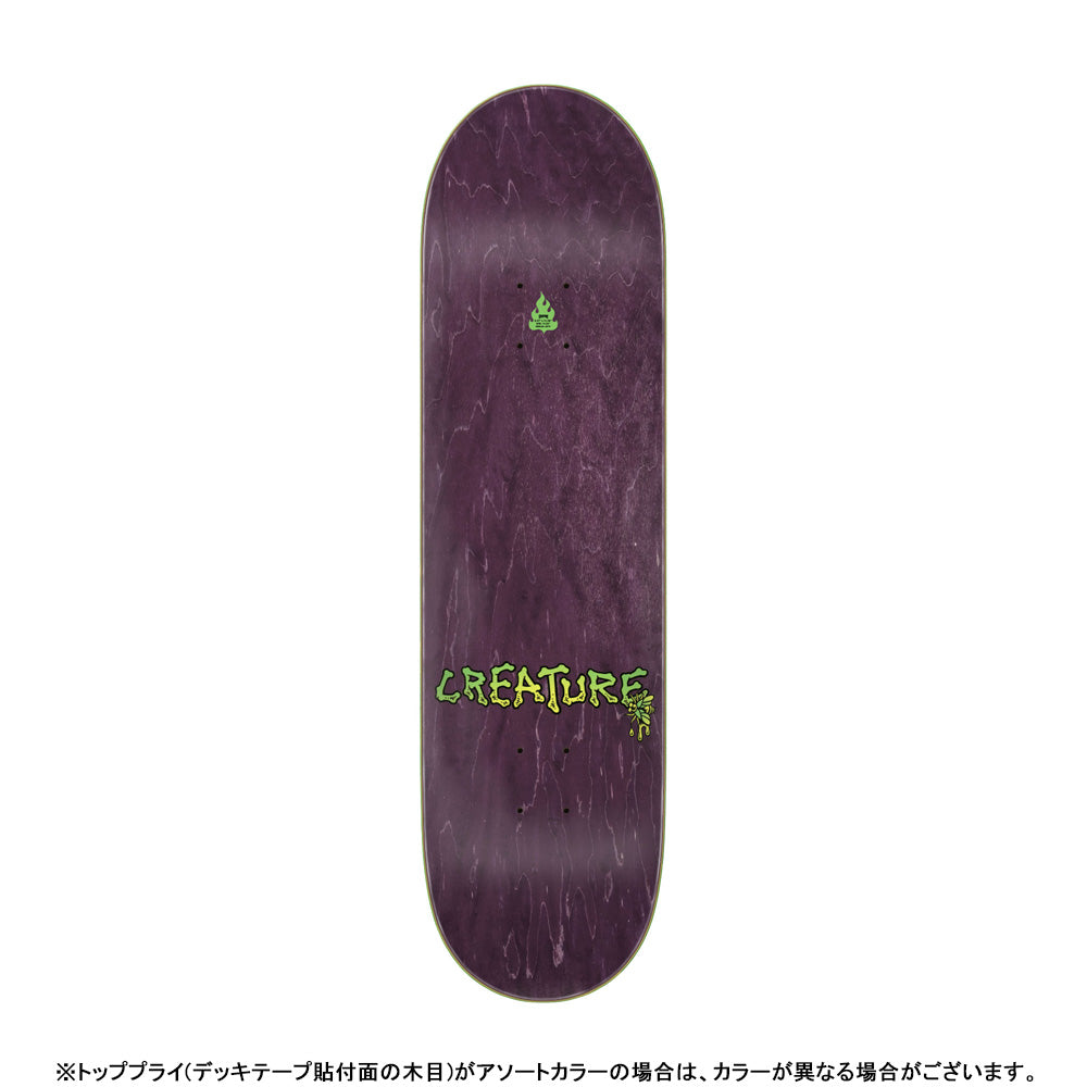 8.47in x 31.98in PROVOST SKULL SPIDER PRO SKATEBOARD DECK