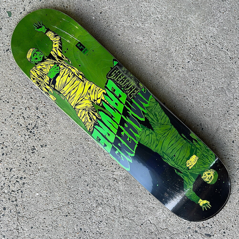 8.2in x 32.0in FIEND MUMMY BIRCH TWIN SKATEBOARD DECK