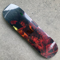 8.75in x 32.05in CANNIBAL CORPSE HORRIFIC SKATEBOARD DECK