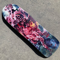 9.35in x 31.7in CANNIBAL CORPSE EATEN BACK TO LIFE SKATEBOARD DECK