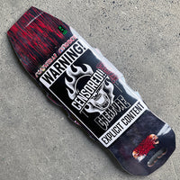 10.56in x 31.0in CANNIBAL CORPSE EXPLICIT SKATEBOARD DECK