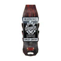 10.56in x 31.0in CANNIBAL CORPSE EXPLICIT SKATEBOARD DECK
