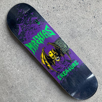 8.51in x 31.88in TORRES SKULL BAT PRO SKATEBOARD DECK