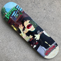 8.6in x 32.11in MARTINEZ FUZZY PRO SKATEBOARD DECK
