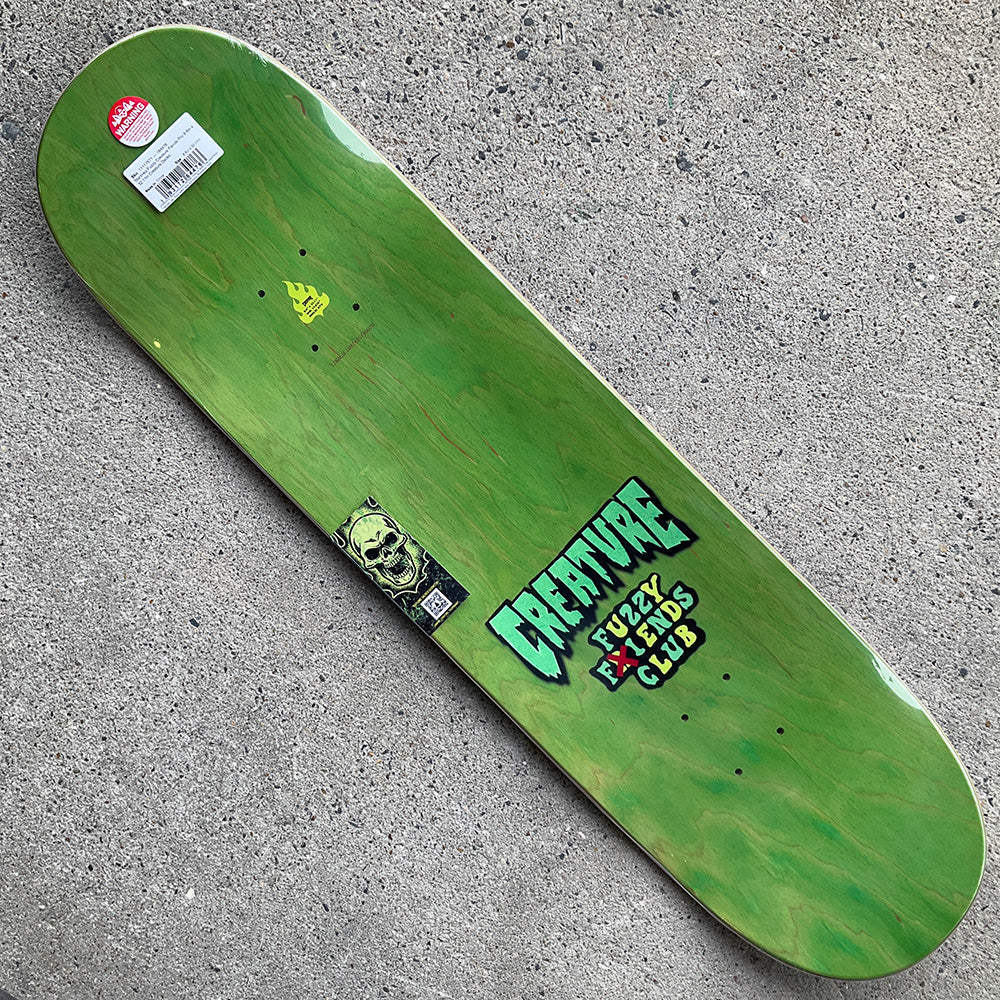 8.6in x 32.11in MARTINEZ FUZZY PRO SKATEBOARD DECK