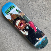 8.3in x 32.2in GRAVETTE FUZZY PRO SKATEBOARD DECK