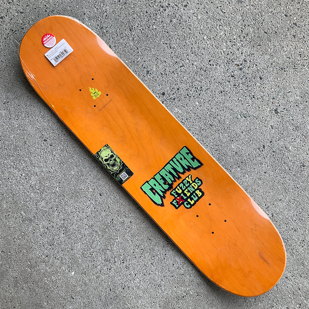 8.3in x 32.2in GRAVETTE FUZZY PRO SKATEBOARD DECK
