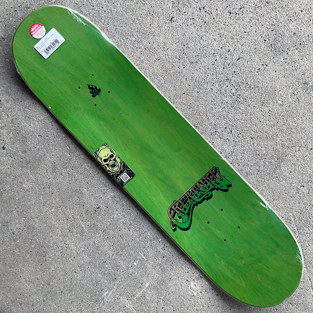 8.25in x 32.04in BAEKKEL SIDESHOW PRO SKATEBOARD DECK
