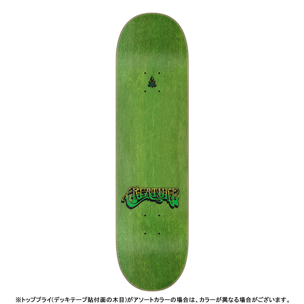 8.25in x 32.04in BAEKKEL SIDESHOW PRO SKATEBOARD DECK