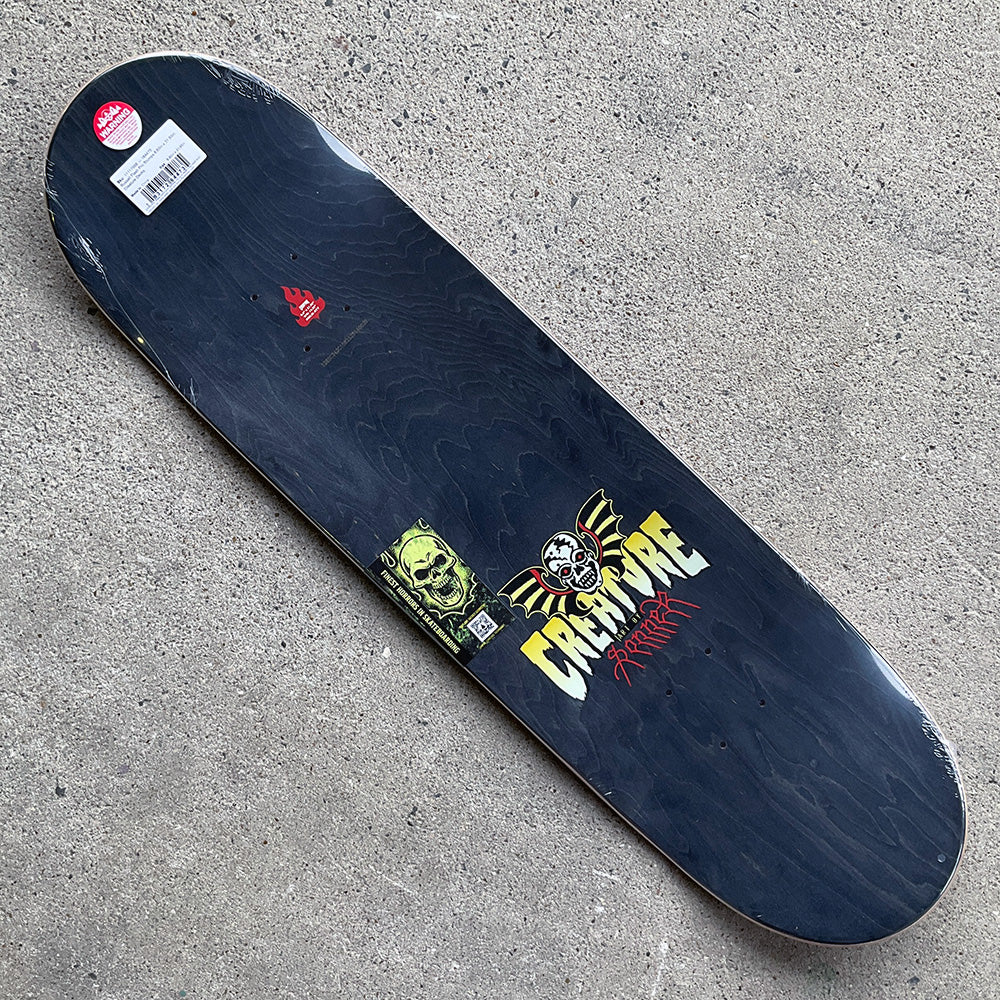 8.6in x 31.95in RUSSELL FLASH STUMPS PRO SKATEBOARD DECK