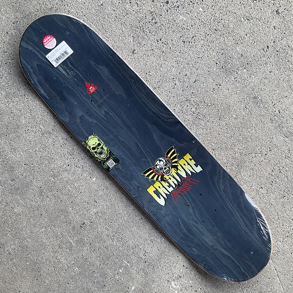 8.8in x 31.95in PROVOST FLASH STUMPS PRO SKATEBOARD DECK