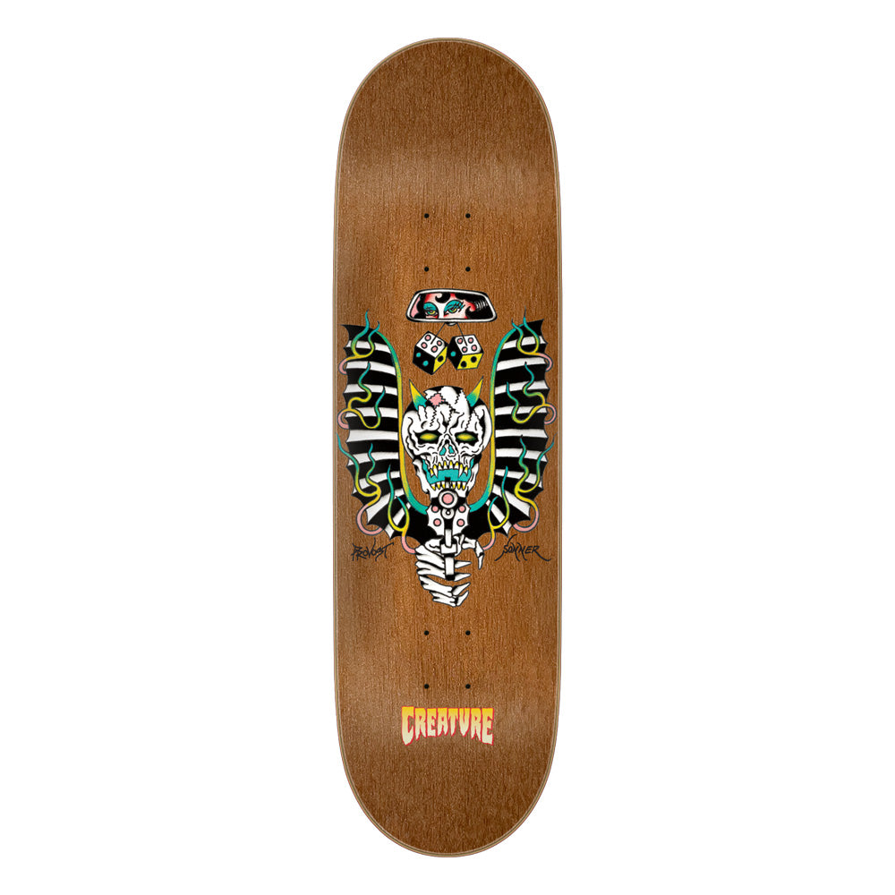 8.8in x 31.95in PROVOST FLASH STUMPS PRO SKATEBOARD DECK
