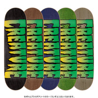 8.8in x 31.95in LOGO STUMPS ASSORTED SKATEBOARD DECK