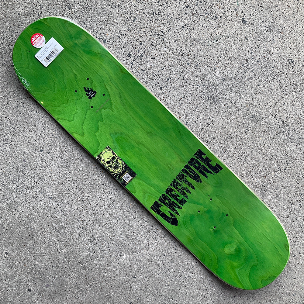 8.25in x 31.8in WEB 2 RELIC STUMPS SKATEBOARD DECK