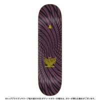 8.3in x 32.2in GRAVETTE HIPPIE SKULL 20TH PRO SKATEBOARD DECK
