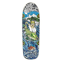 9.0in x 31.68in GRAVETTE HIPPIE FALLS PRO SKATEBOARD DECK