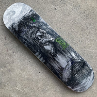 8.6in x 32.11in BAEKKEL TROLL SKATEBOARD DECK