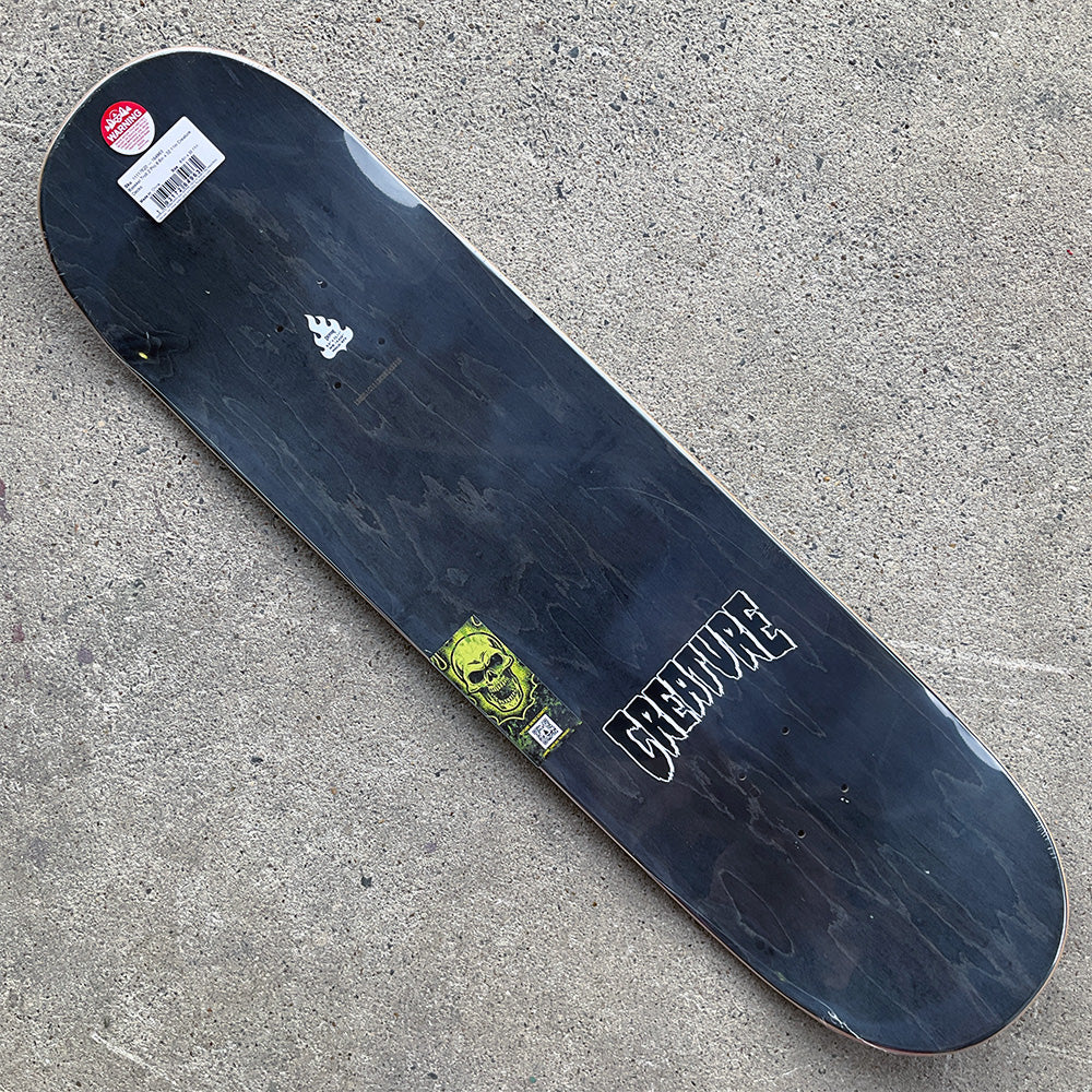 8.6in x 32.11in BAEKKEL TROLL SKATEBOARD DECK
