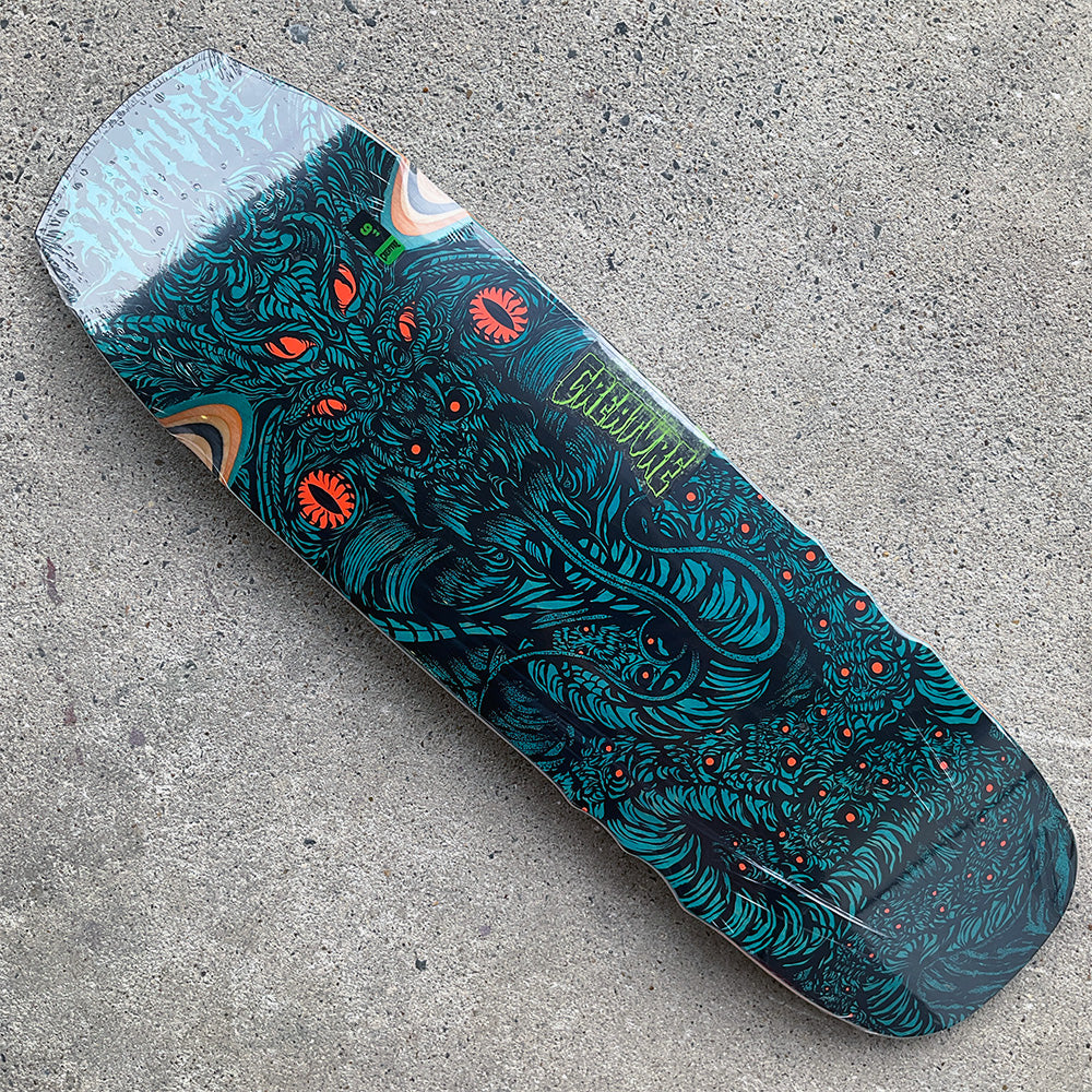 9.0in x 31.94in HITZ NAGA COBRA ICE PIK PRO SKATEBOARD DECK
