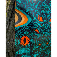 9.0in x 31.94in HITZ NAGA COBRA ICE PIK PRO SKATEBOARD DECK