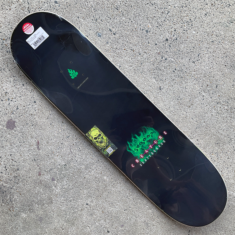 8.75in x 32.15in WORTIHNGTON TERROR SIGHT PRO SKATEBOARD DECK