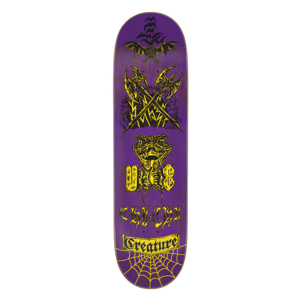 8.51in x 31.88in TORRES CREACH US STUMPS PRO SKATEBOARD DECK