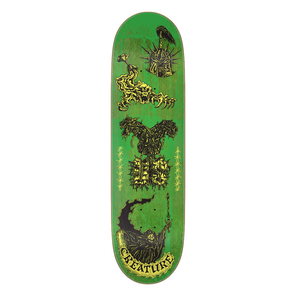 8.6in x 31.95in MARTINEZ CREACH US STUMPS PRO SKATEBOARD DECK