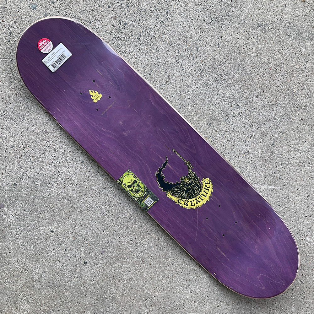 8.6in x 31.95in MARTINEZ CREACH US STUMPS PRO SKATEBOARD DECK