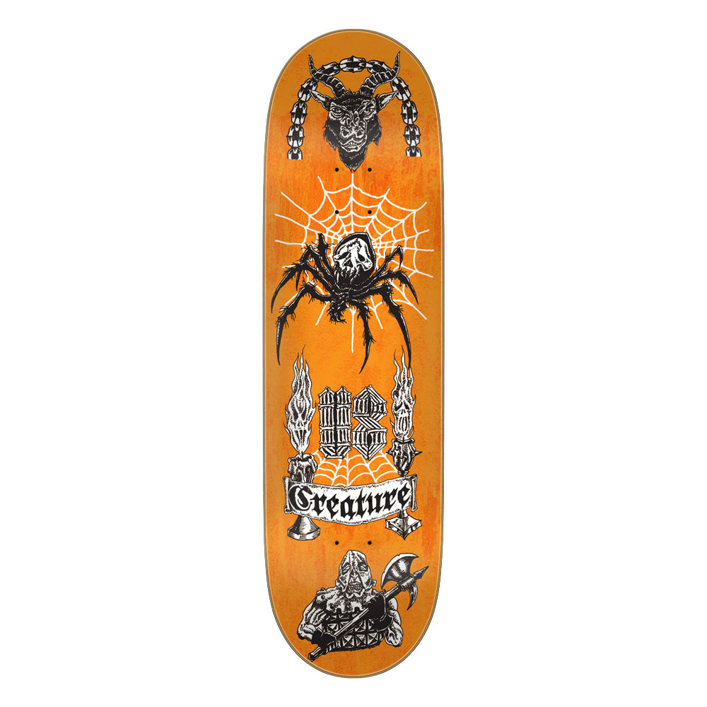 8.8in x 31.95in PROVOST CREACH US STUMPS PRO SKATEBOARD DECK
