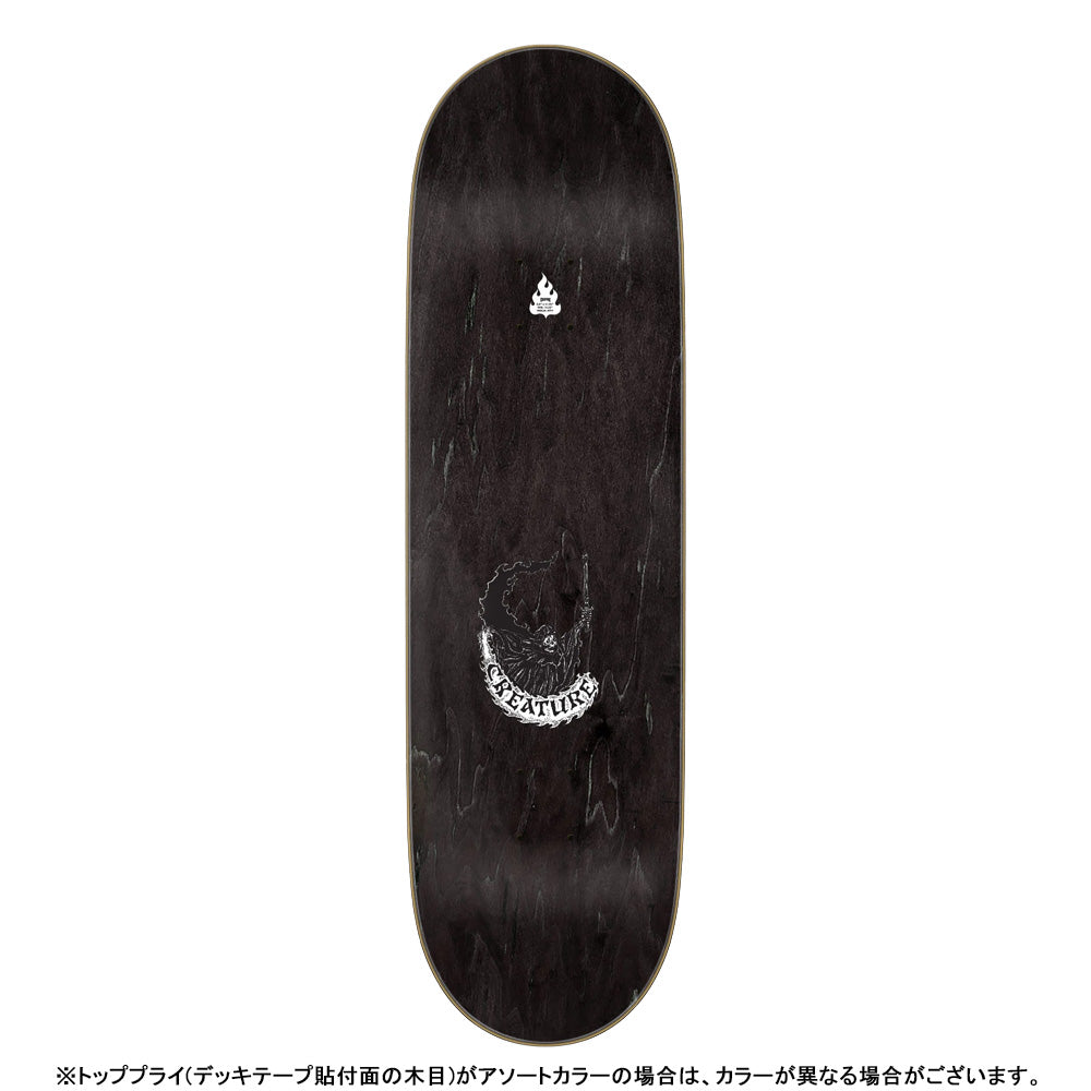 8.8in x 31.95in PROVOST CREACH US STUMPS PRO SKATEBOARD DECK