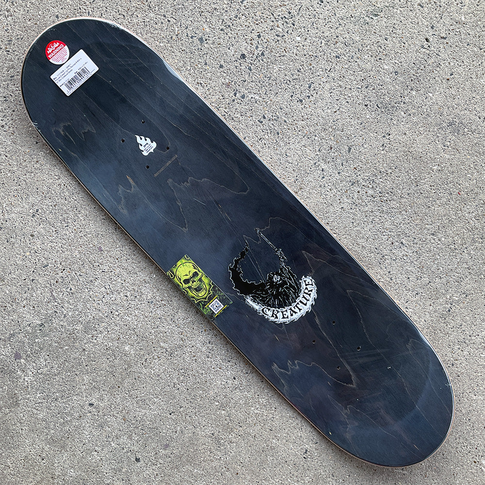 8.8in x 31.95in PROVOST CREACH US STUMPS PRO SKATEBOARD DECK