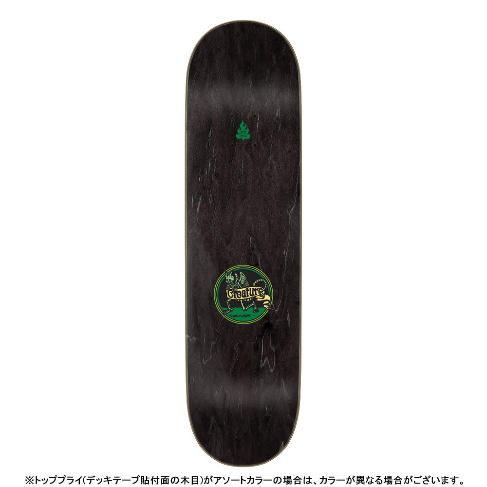 8.13in x 31.45in IMP RELIC STUMPS SKATEBOARD DECK
