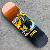 8.25in x 31.8in COMICBOOK RELIC STUMPS SKATEBOARD DECK